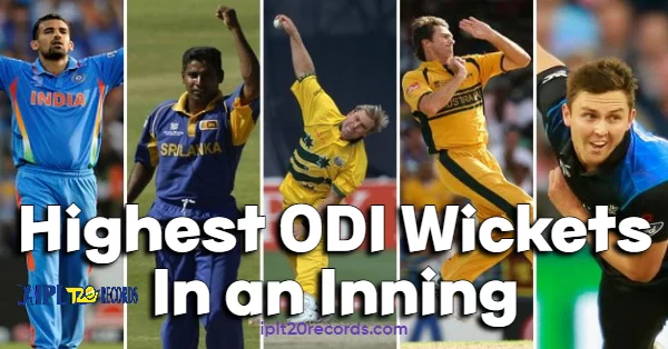 Highest ODI Wickets In an Inning