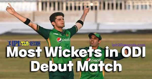 Most Wickets in ODI Debut Match