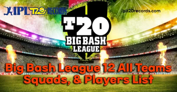 Big Bash League 12