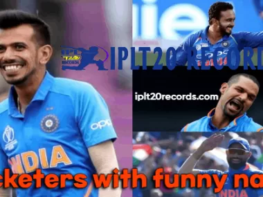 Cricketers with funny names