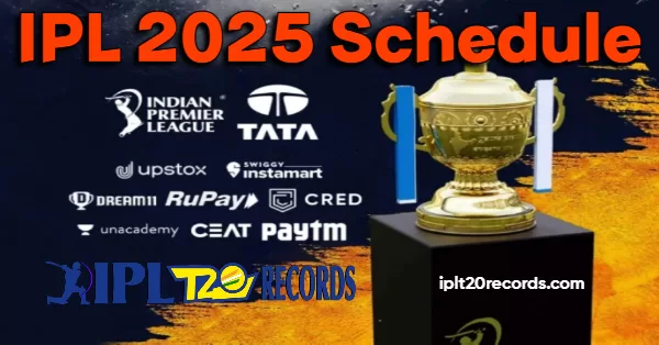 IPL 2025 Schedule