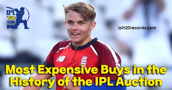 Most Expensive Buys in the History of the IPL Auction