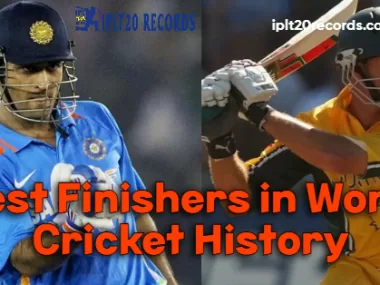 Best Finishers in World Cricket History