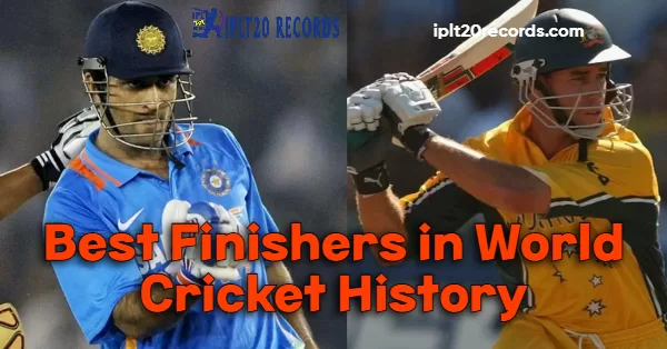 Best Finishers in World Cricket History