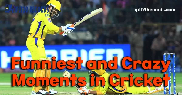 Funniest and Crazy Moments in Cricket | Funny Cricket Moments