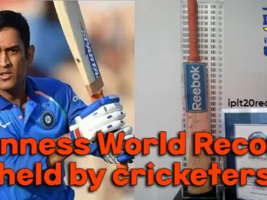 Guinness World Records held by cricketers