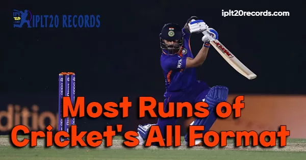 Most Runs of Cricket's All Format