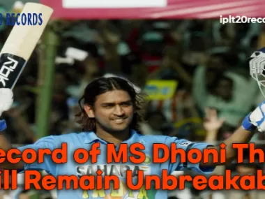 Record of MS Dhoni That Will Remain Unbreakable