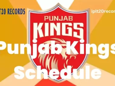 Punjab Kings Schedule