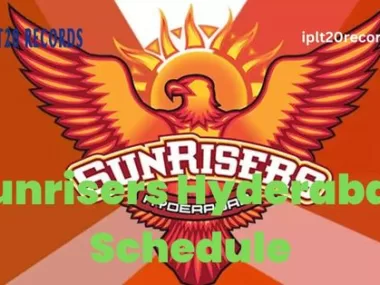 Sunrisers Hyderabad Schedule