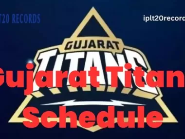 Gujarat Titans Schedule