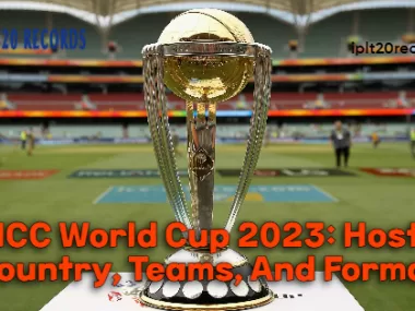 ICC World Cup 2023: Host Country, Teams, And Format