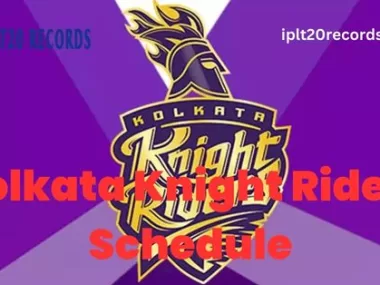Kolkata Knight Riders Schedule