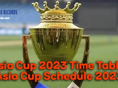 Asia Cup 2023 Time Table, Asia Cup Schedule 2023