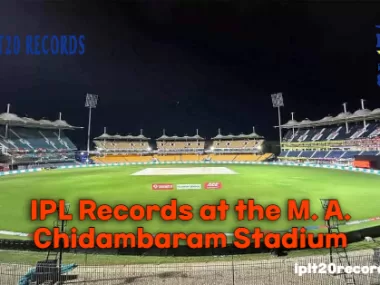 IPL Records at the M. A. Chidambaram Stadium