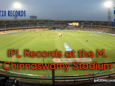 IPL Records at the M. Chinnaswamy Stadium