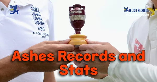 Ashes Records and Stats
