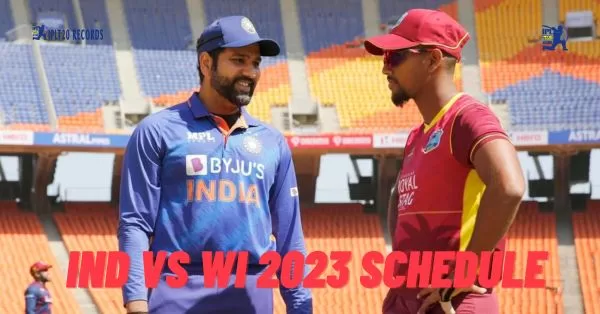 IND vs WI 2023 Schedule