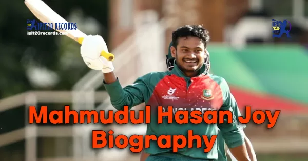 Mahmudul Hasan Joy Biography