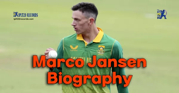 Marco Jansen Biography