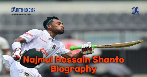 Najmul Hossain Shanto Biography