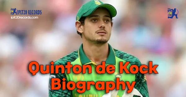 Quinton de Kock Biography