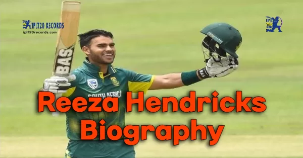 Reeza Hendricks Biography