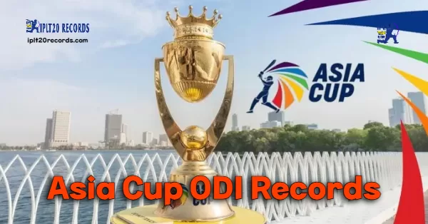 Asia Cup ODI Records