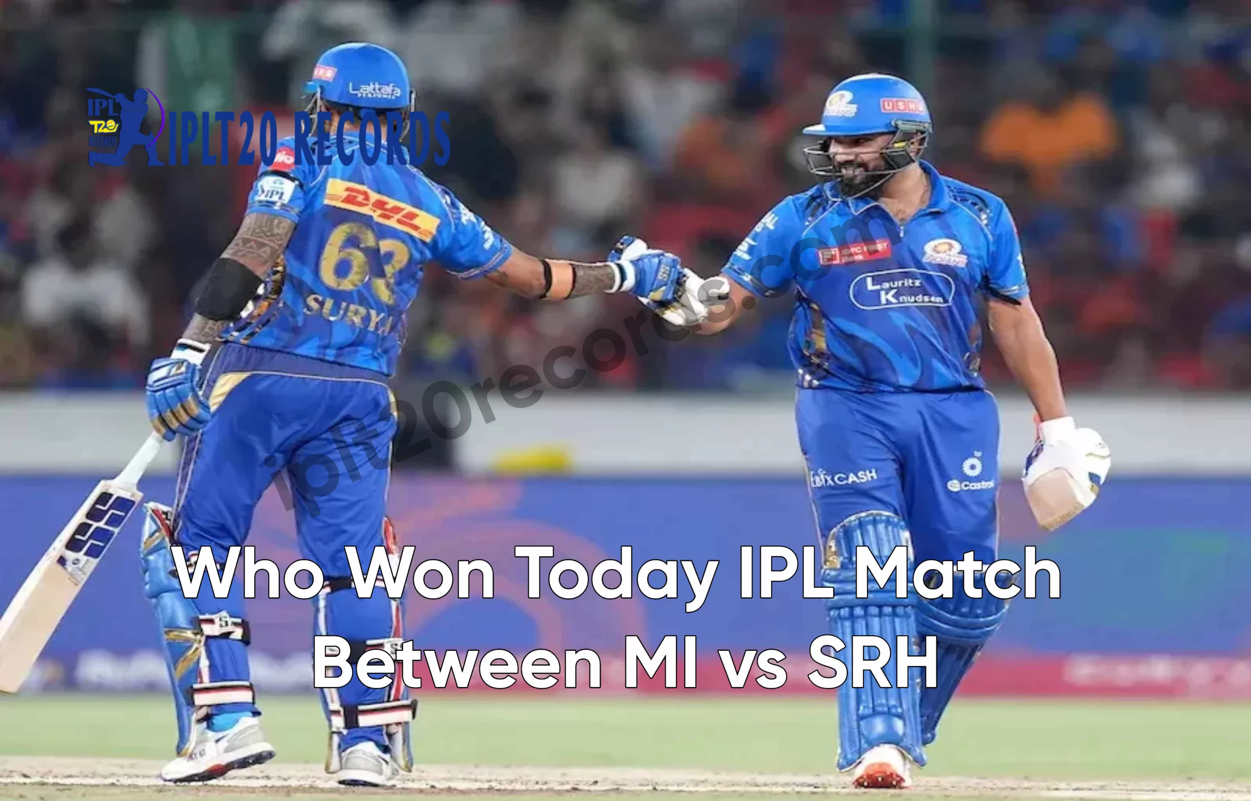Who Won Yesterday IPL Match? MI Crush SRH by 7 Wickets in Match 41!