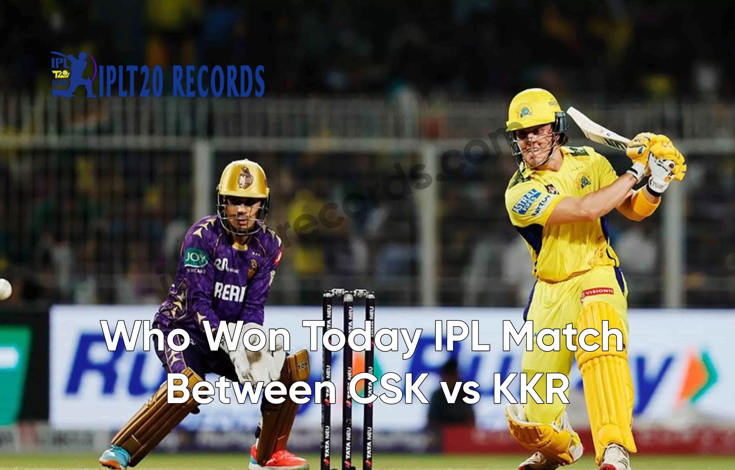 Thala’s Triumph: Who Won Yesterday IPL Match – CSK vs KKR Match No. 57?