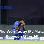 Who Won Today IPL Match Between GT vs MI