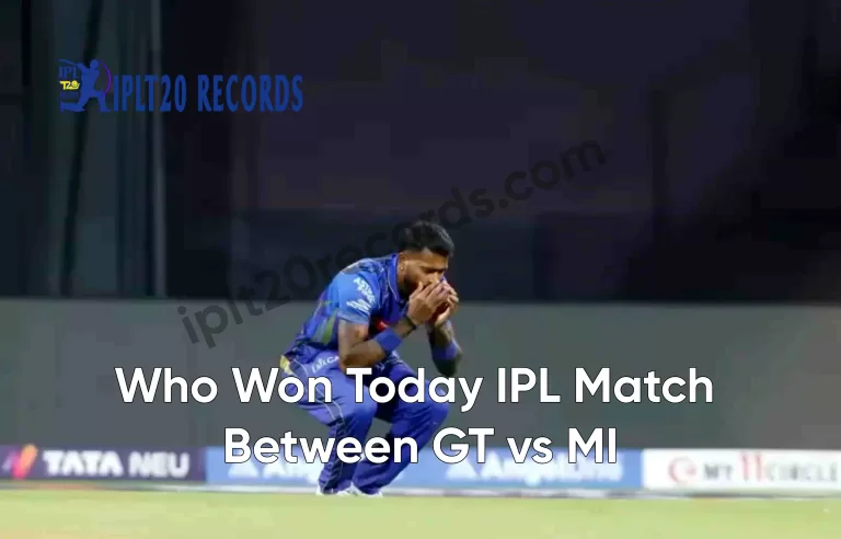 Who Won Today IPL Match Between GT vs MI
