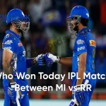 Who Won Today IPL Match Between MI vs RR