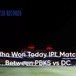 Who Won Today IPL Match Between PBKS vs DC